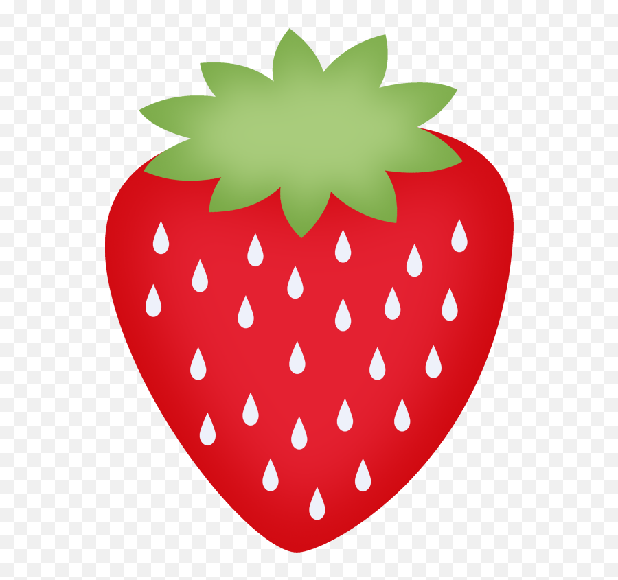 Strawberry Clipart - Clipart Tutti Frutti Png Emoji,Strawberry Clipart