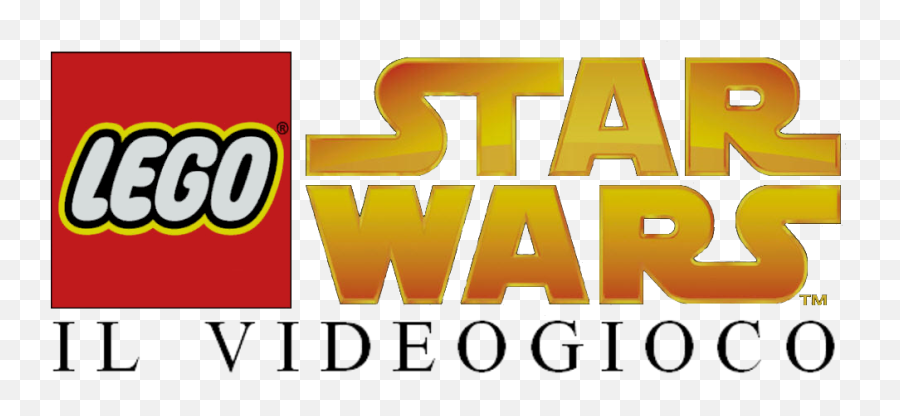 Download Lego Star Wars Video Game Logo - Lego Star Wars Emoji,Video Game Logo