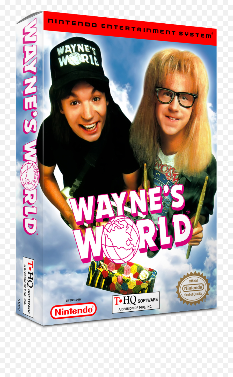 Waynes World Details - World Nes Emoji,Waynes World Logo