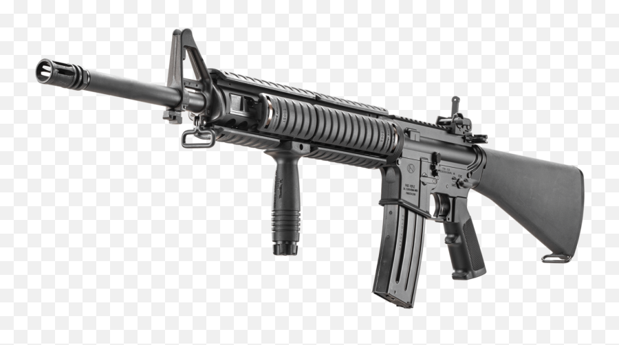 Fn M16 Military Collector Replica Rifle - Knights Armament M5 Ras Emoji,M16 Png
