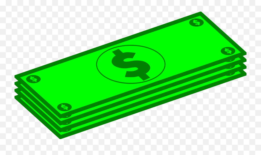 Money Clipart - Dollar Bill Clipart Emoji,Money Clipart