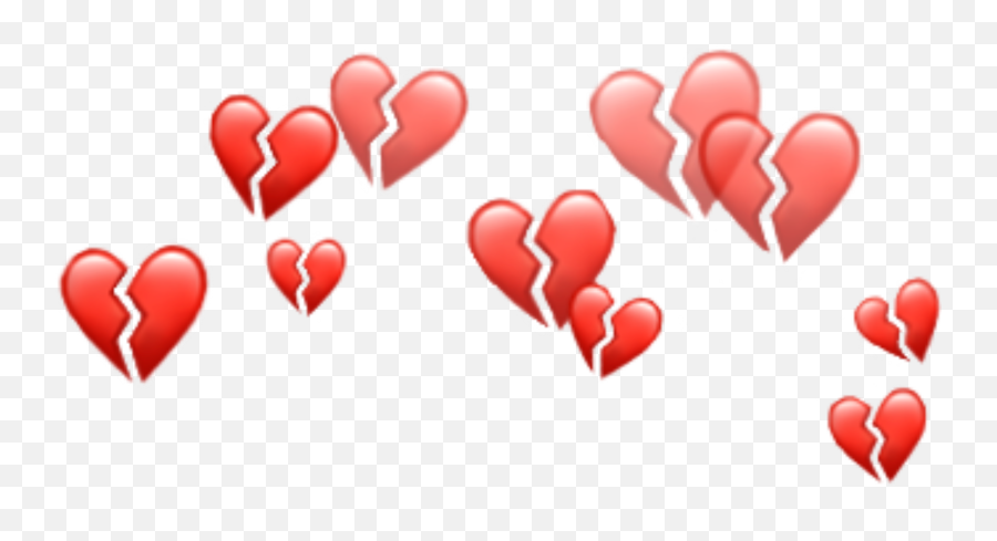 Red Aesthetic Stickers Png Png Image - Snapchat Hearts Filter Emoji,Aesthetic Stickers Png