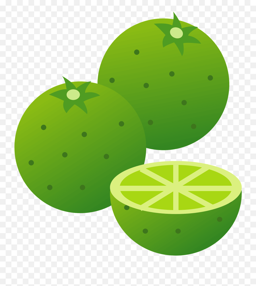 Sudachi Fruit Clipart - Green Fruit Clipart Emoji,Fruit Clipart