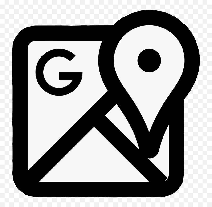 Sticker Icon Logo Google Maps Sticker - White Google Maps Icon Emoji,Maps Logo