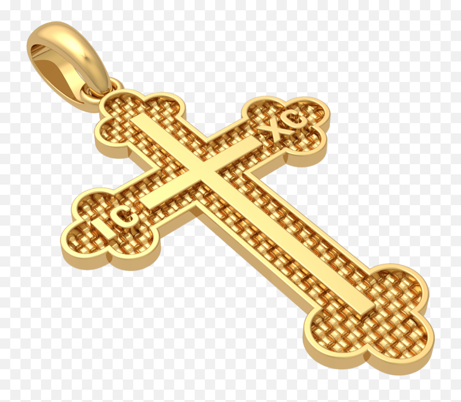 Bespoke Orthodox Gold Cross U2013 Artelia Jewellery - Christian Cross Emoji,Gold Cross Png
