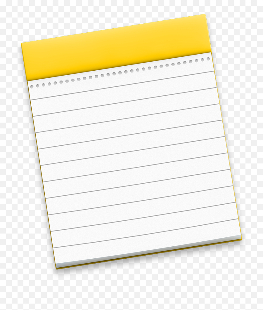 Notes Icon - Macos Notes Icon Emoji,Notes Icon Png