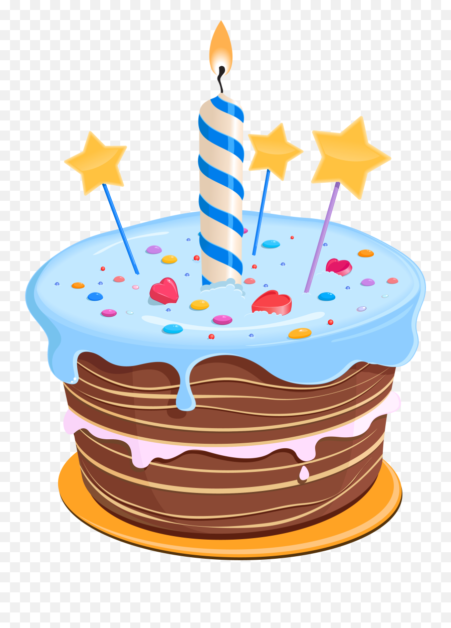 Birthday Clipart Transparent Background - Boy Birthday Cake Png Emoji,Birthday Clipart
