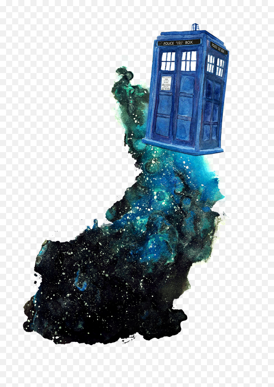 Doctor Who Fan Art Tardis Clipart - Doctor Eho Fan Art Emoji,Tardis Clipart