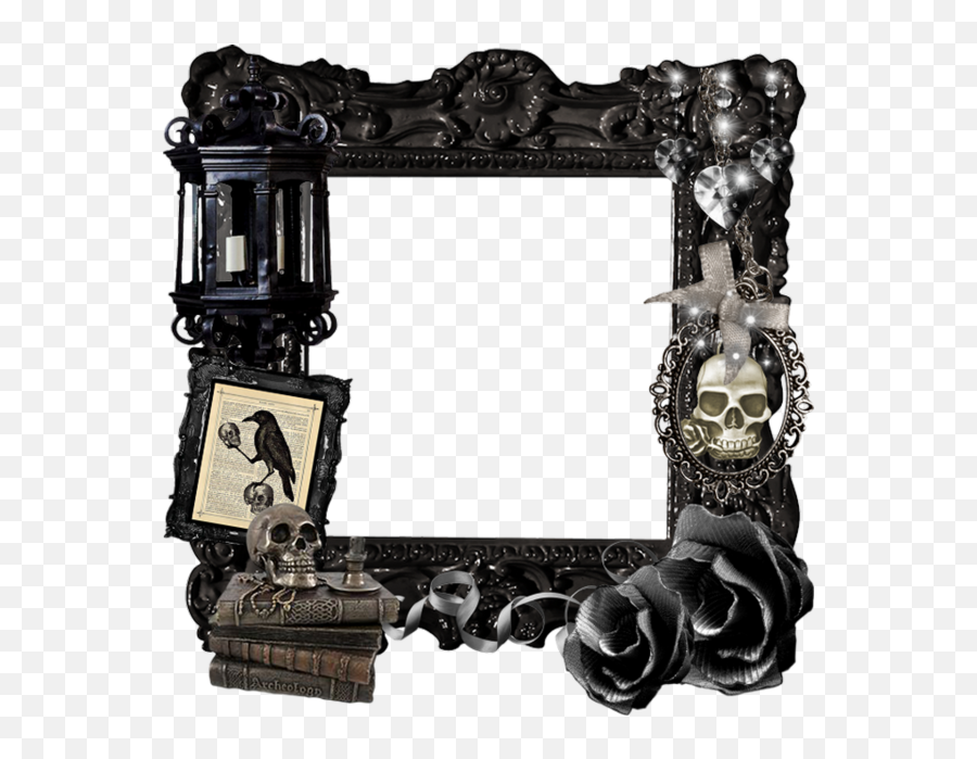 Download Gothic Frame Png Png Image - Gothic Frames Transparent Background Emoji,Gothic Frame Png