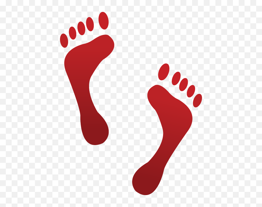 Download Pin Footsteps Clipart - Footprint Emoji,Footsteps Clipart