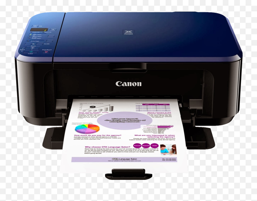 Canon Color Photo Printer Png Image Emoji,Printing On Transparent