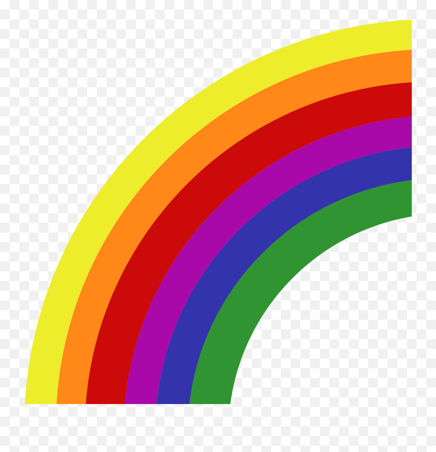 Clipart Rainbow Half Clipart Rainbow Half Transparent Free - Transparent Pride Rainbow Emoji,Rainbow Clipart