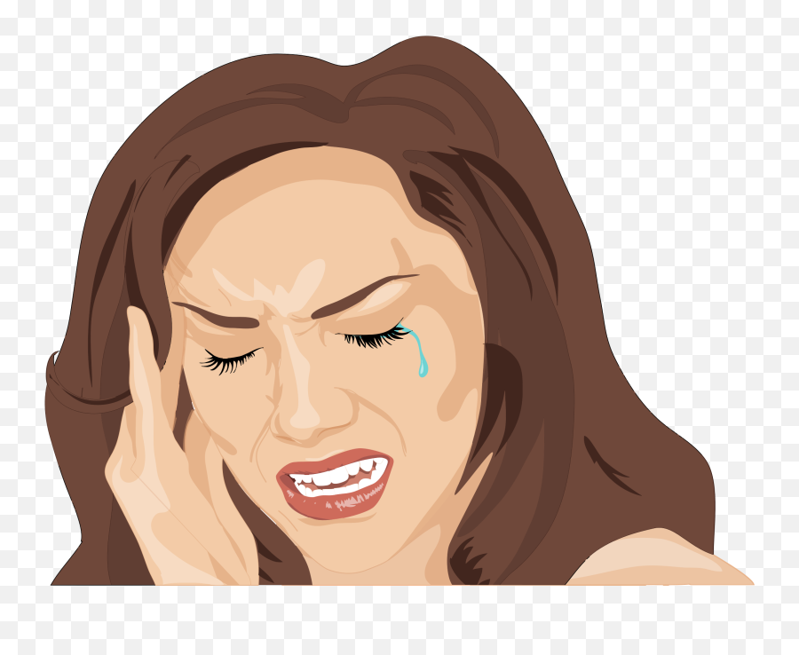 Tension Headache Migraine International - Broken Cheekbone Emoji,Headache Clipart