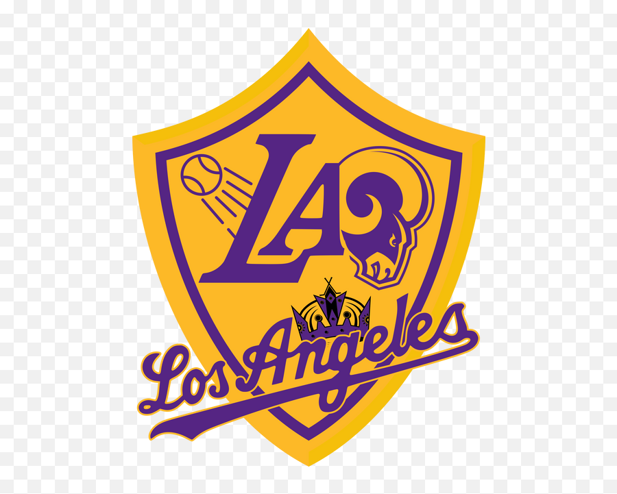 City Franchises Mashup Logos - Concepts Chris Creameru0027s Los Angeles Dodgers Emoji,La Rams Logo