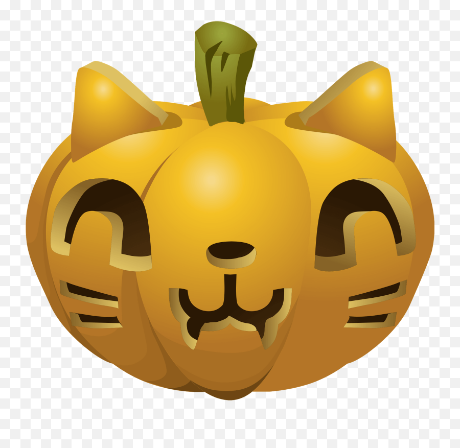 Carved Pumpkin - Pumpkin Emoji,Pumpkin Carving Clipart