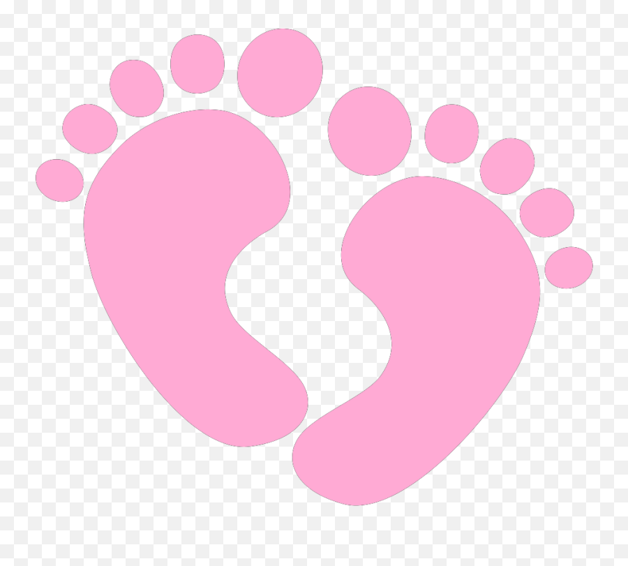 Baby Feet Clip Art - Clip Art Pink Baby Footprints Emoji,Feet Clipart