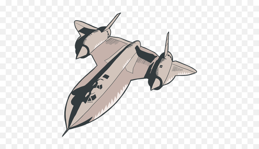 Plane Fighter Army Silhouette - Blackbird Plane Fanart Emoji,Plane Silhouette Png