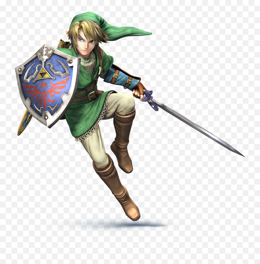 Zelda Link - Link De Super Smash Bros Emoji,Breath Of The Wild Link Png