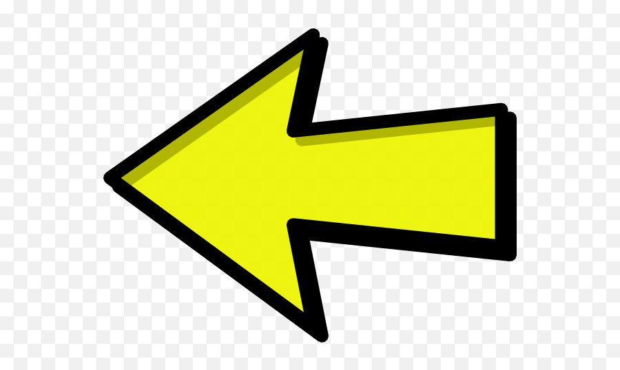 Yellow Arrow Logo - Clip Art Left Arrow Emoji,Arrow Logos