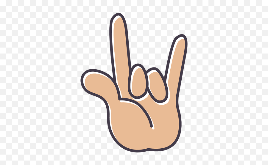 Rock Fingers Hand Cartoon Emoji,Cartoon Rock Png