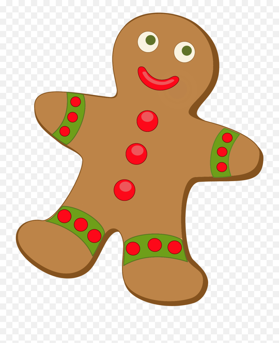 Free Gingerbread Png Download Free - Christmas Gingerbread Clipart Png Emoji,Gingerbread Clipart