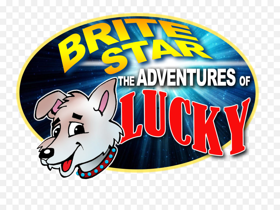 The Adventures Of Lucky Brite Star Foundation Promoting Emoji,Lucky Star Logo