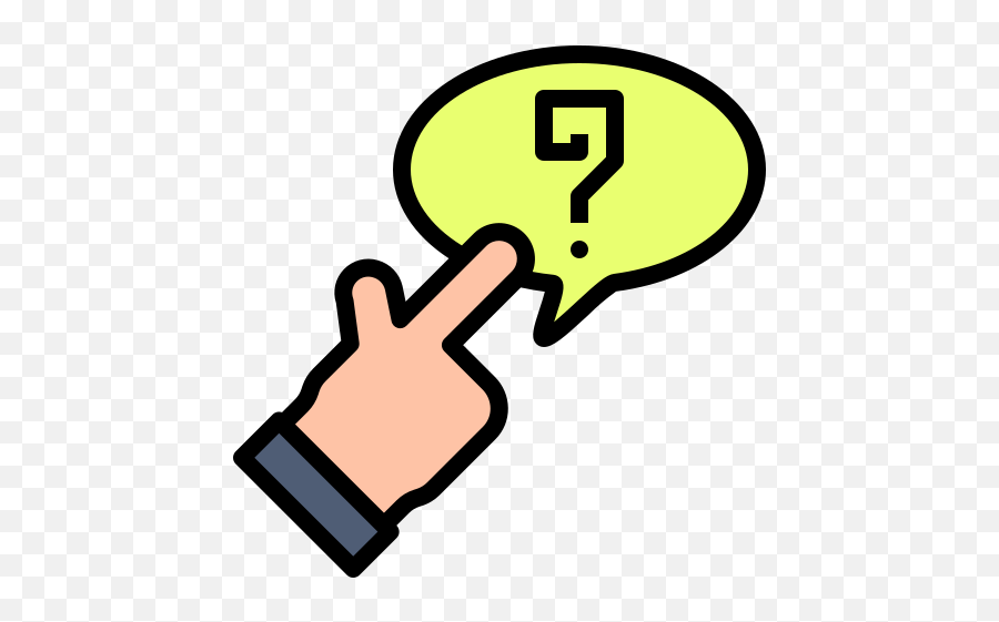 Ask Doubt Query Question Suspect Icon - Free Download Emoji,Ask Clipart