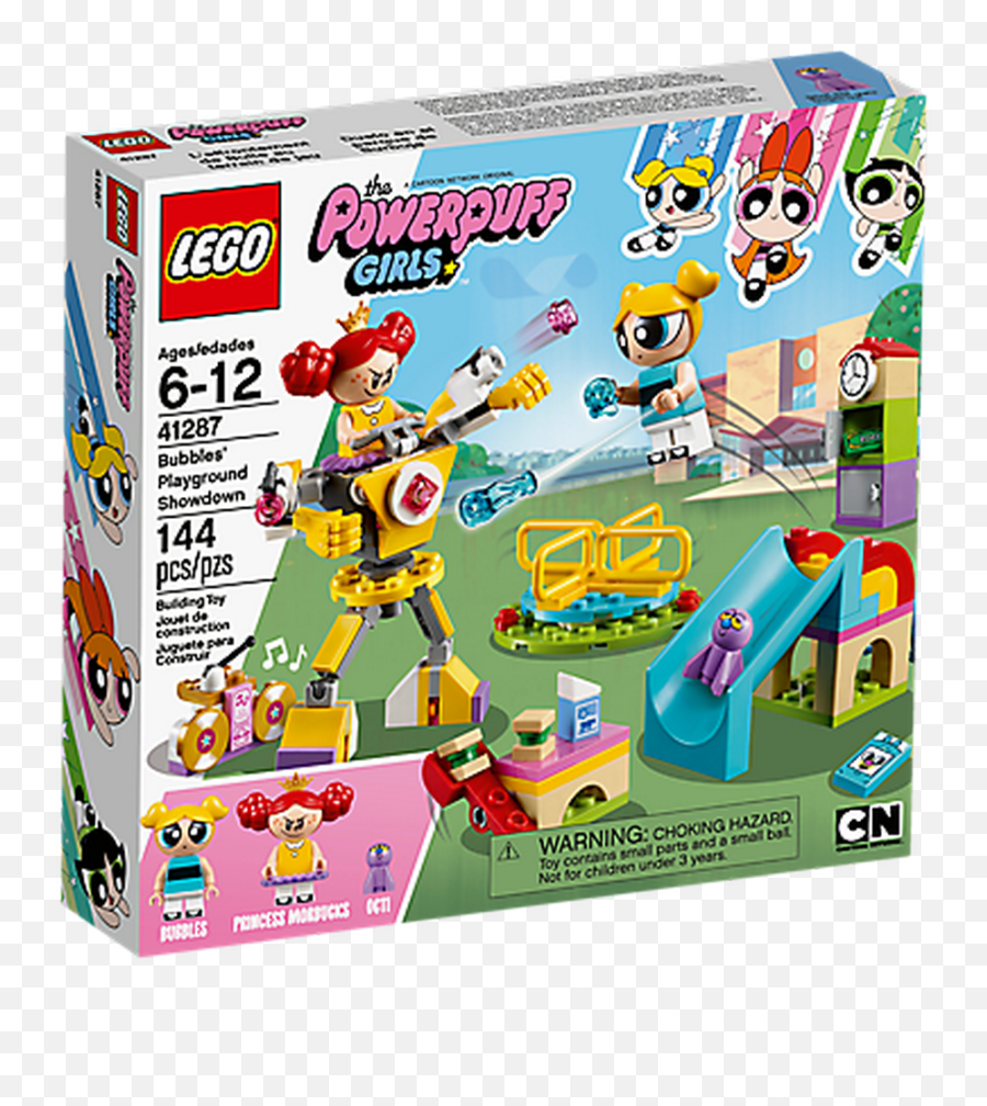 Lego Powerpuff Girls Bubbles Playground Showdown 41287 - Lego 41287 Emoji,Powerpuff Girls Logo
