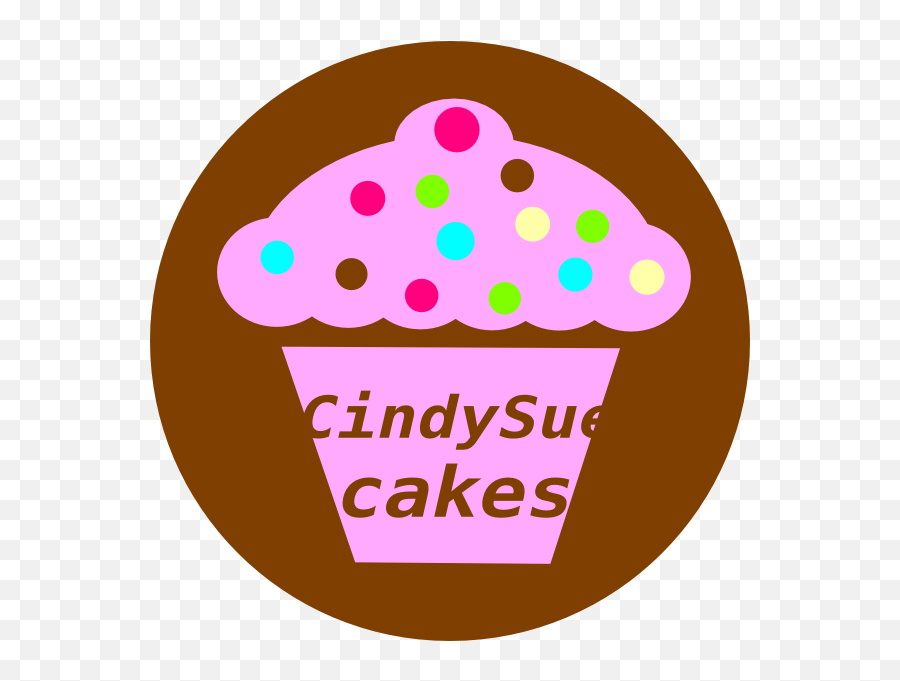 Cup Cake Logo Clip Art At Clkercom - Vector Clip Art Online Cake Emoji,Cake Logo