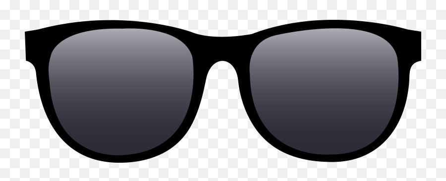 Free Sunglasses Clipart Transparent - Black Glasses Clipart Png Emoji,Sunglasses Clipart