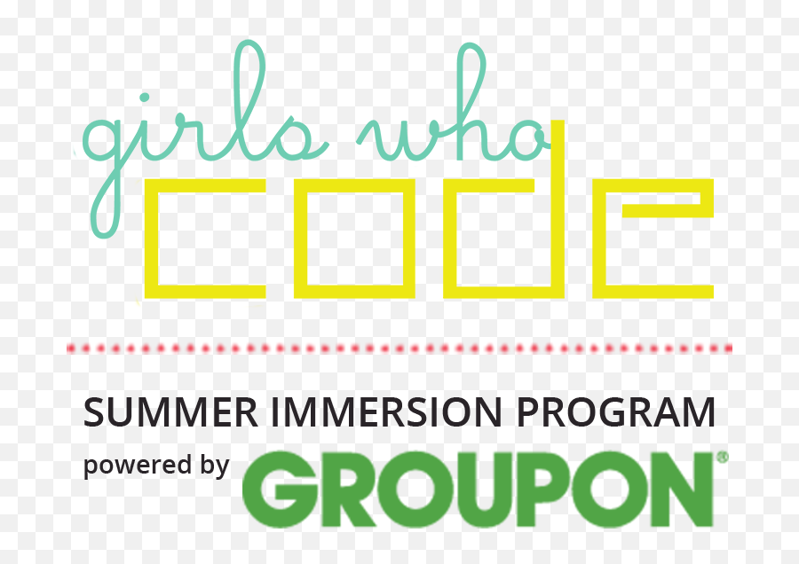 Gwc X Groupon - Girls Who Code Emoji,Groupon Logo