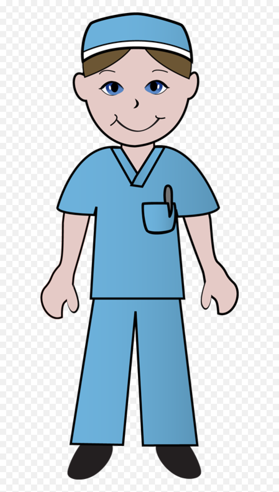 Nurse Clipart Clipart Image - Scrubs Clipart Emoji,Nurse Clipart