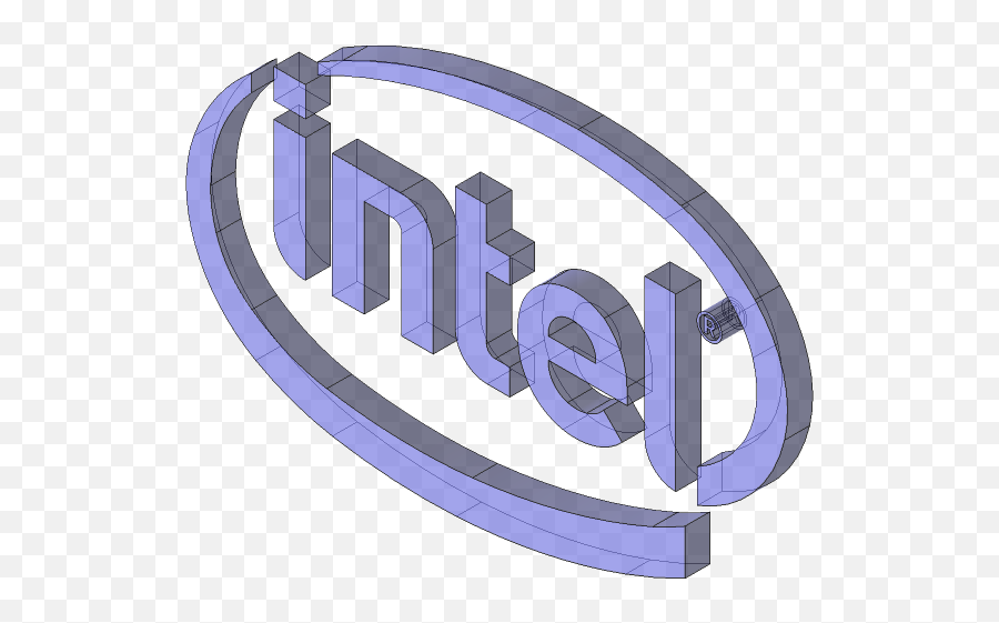Intel Logo - Language Emoji,Intel Logo