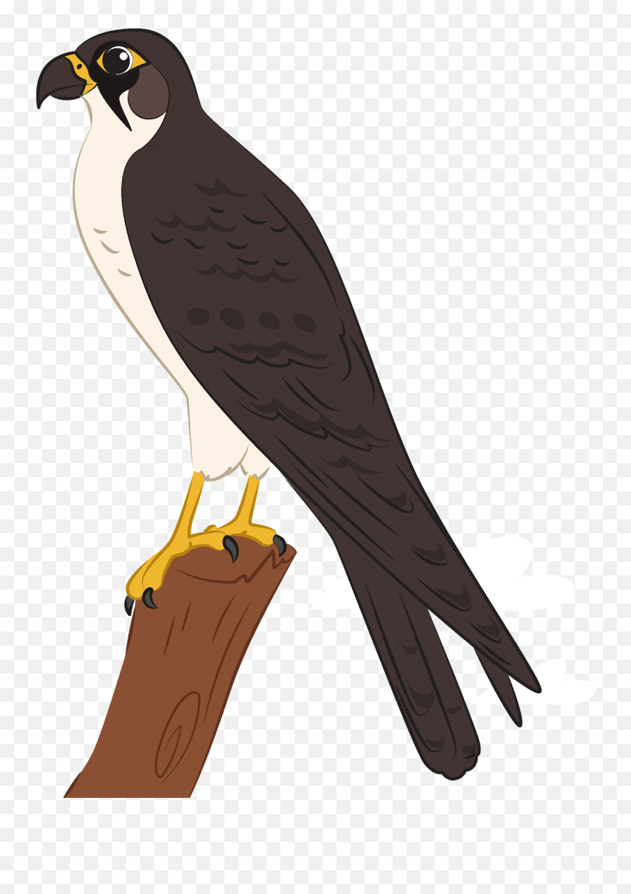Falcon Clipart - Falcon Clipart Emoji,Falcon Clipart