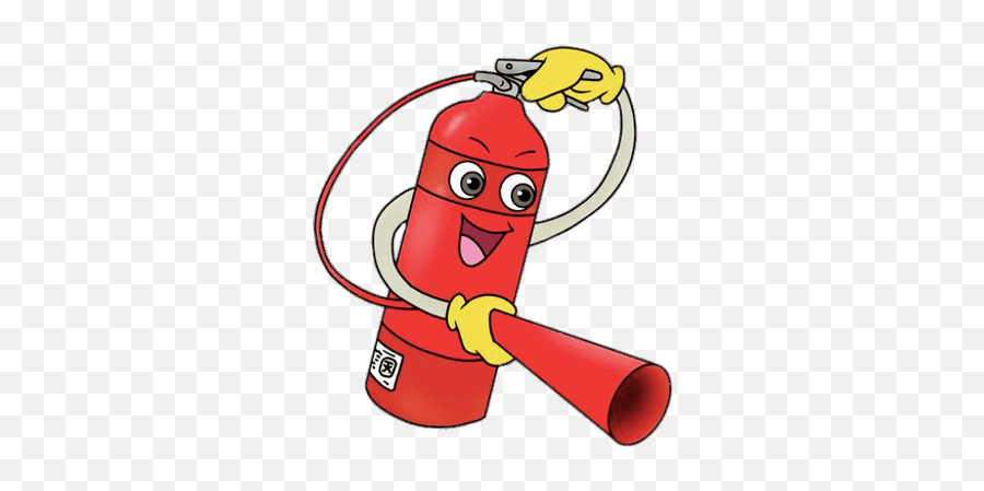 Fire Extinguisher Cartoon Transparent - Cartoon Transparent Fire Extinguisher Emoji,Fire Extinguisher Clipart