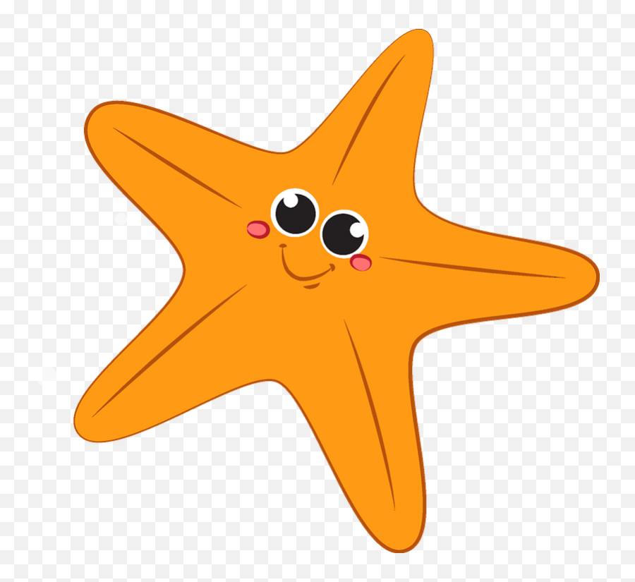 Starfish Clipart - Clipart Picture Of Starfish Emoji,Starfish Clipart