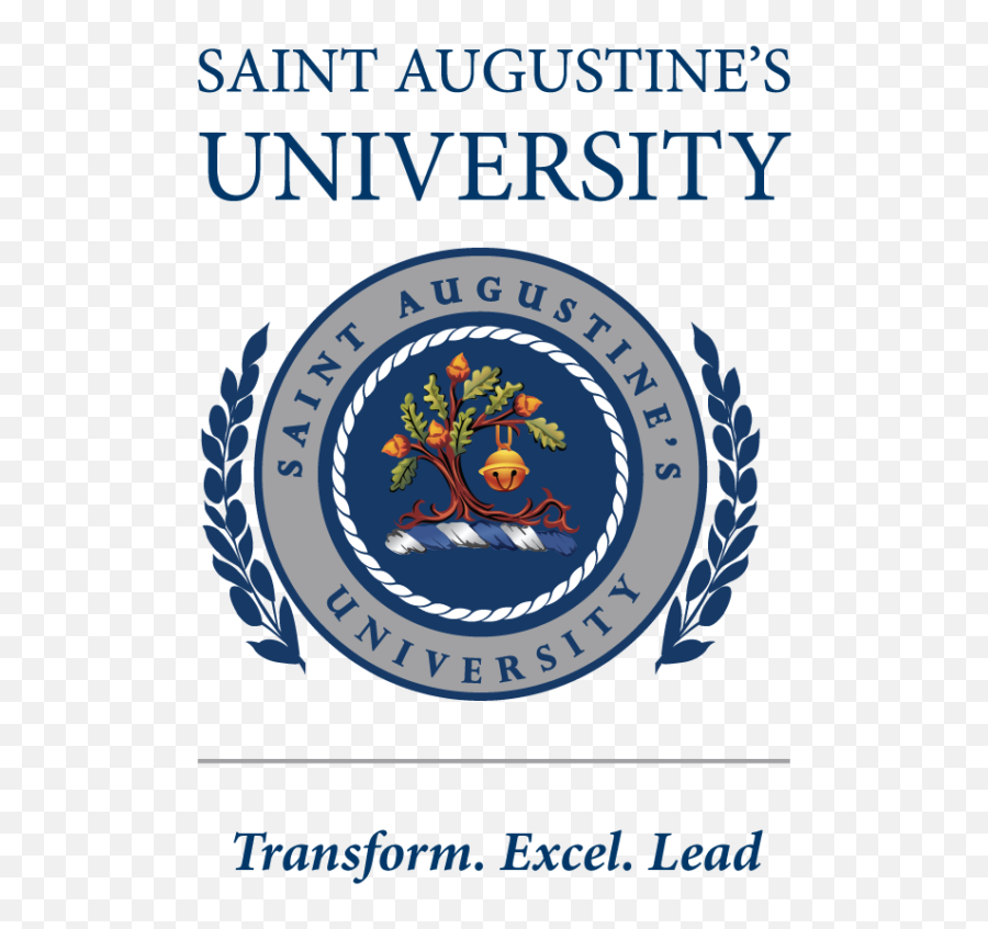 For The Media - Saint Augustineu0027s University St Augustine University Logo Png Emoji,Saint Logo