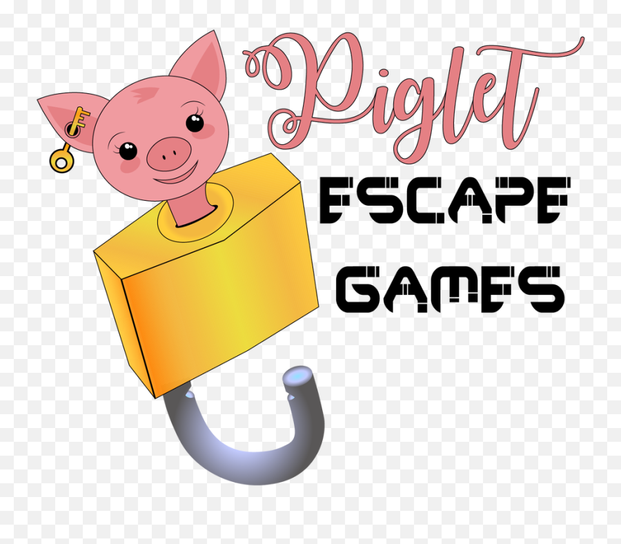 Piglet Escape Rooms - Happy Emoji,Piglet Logo