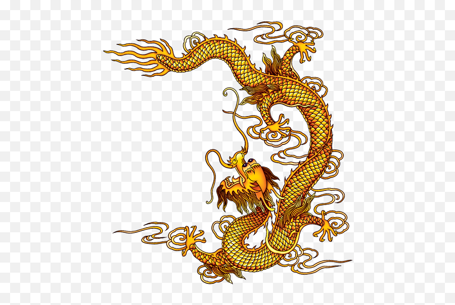Chinese Dragon Painting - Dragon Png Download 591591 Chinese Dragon Emoji,Chinese Dragon Png