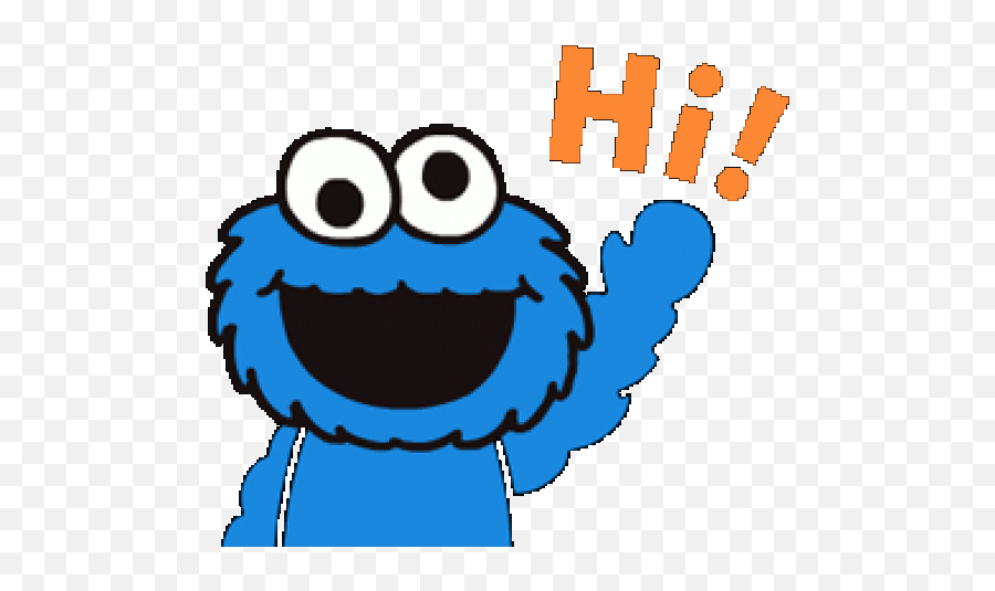 Cookie Monster Clipart Tumblr Transparent - Cookie Monster Cookie Monster Gif Transparent Emoji,Monster Clipart