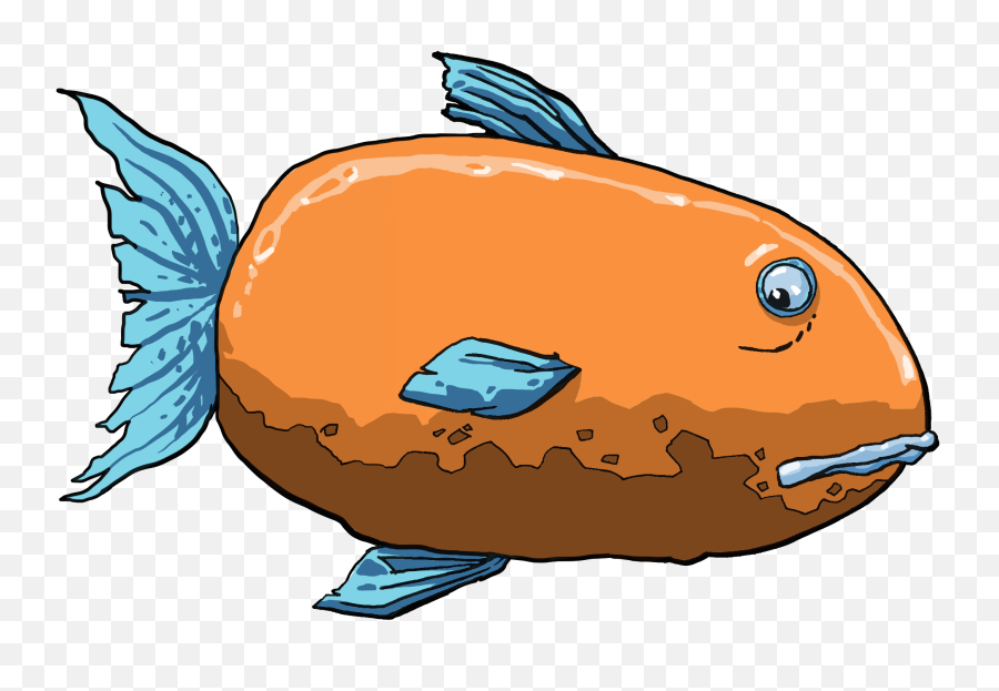 Fish Clipart Food - Png Fisk Emoji,Fish Food Clipart