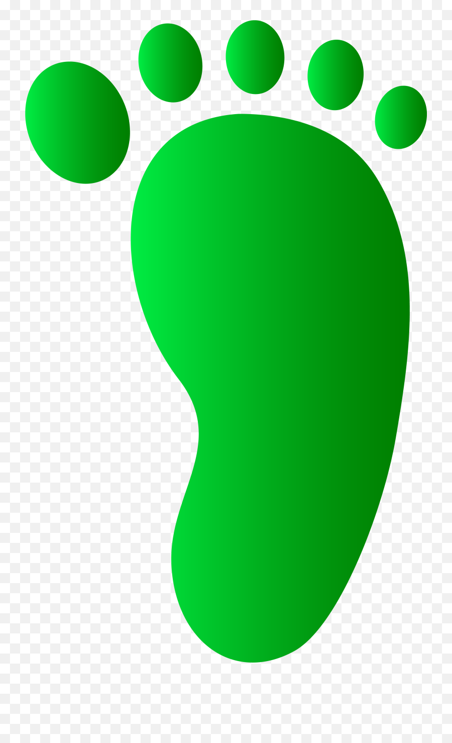 Foot Clip Art Free - Right Foot Print Colored Emoji,Feet Clipart