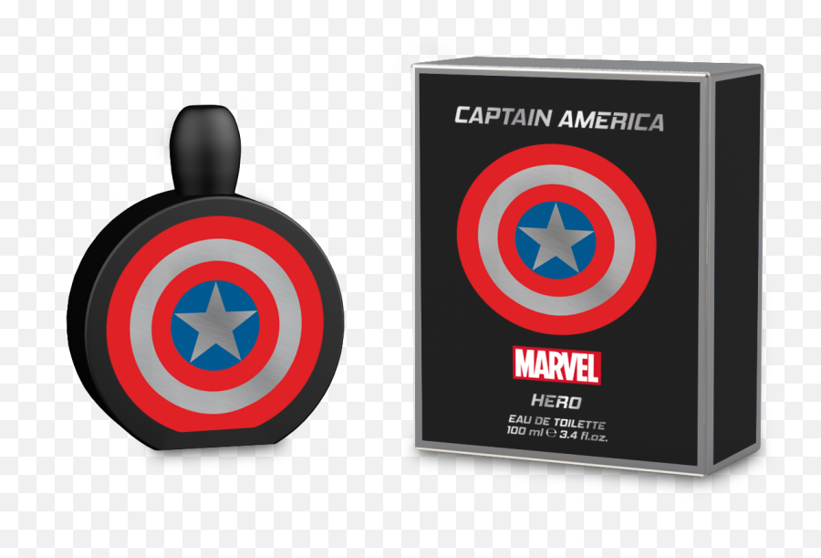 Marvel Captain America Hero 34 Eau De Toilette Spraydis756 - Language Emoji,Captain America Shield Logo