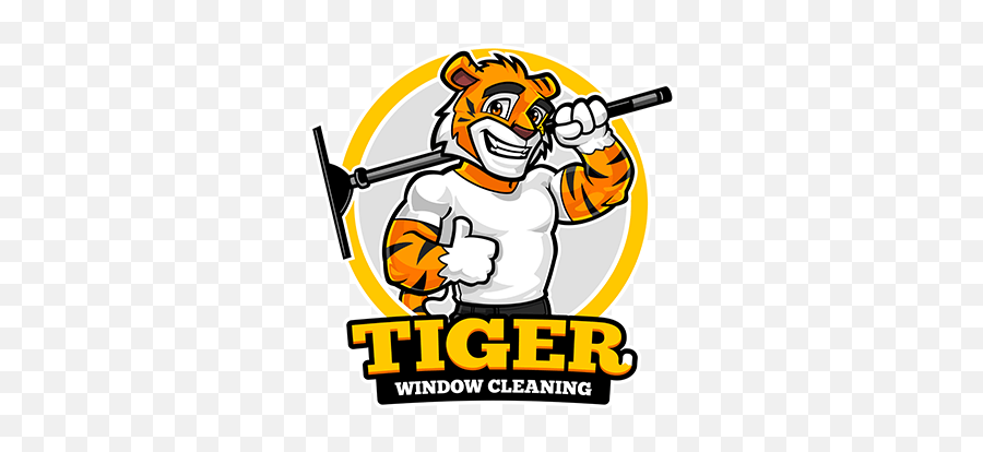 Top Knoxville Window Cleaning Tiger Window Cleaning - Language Emoji,Cleaning Logo