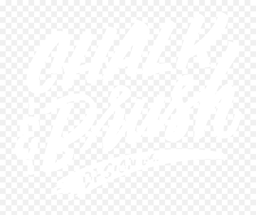 Homepage Chalk U0026 Brush Emoji,Lettered Logo Design