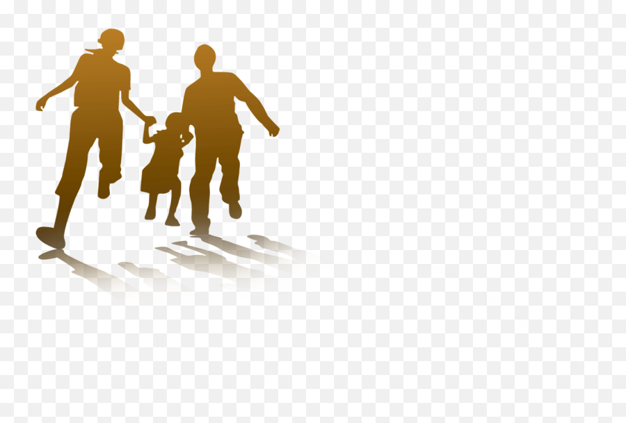 Silhouette Family Tourism - Family Silhouette Png Download Emoji,Family Clipart Silhouette