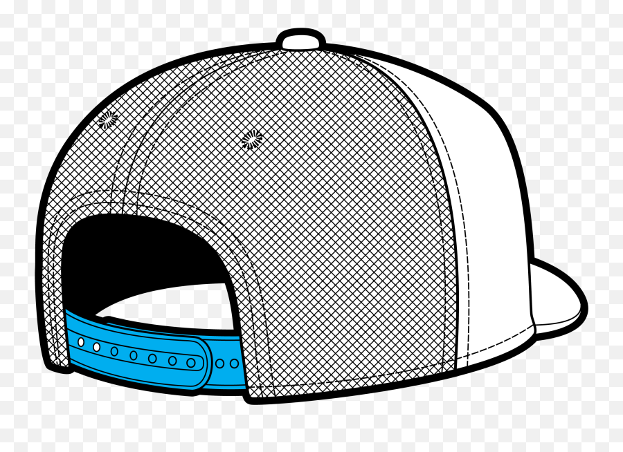 Club America Fog Trucker Hat Greywhite U2013 Fan Ink Emoji,Baseball Stitches Clipart Black And White