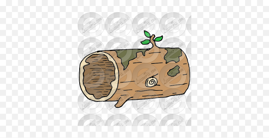 Hollow Log Picture For Classroom - Illustration Emoji,Log Clipart