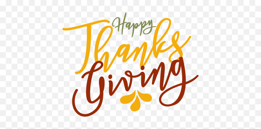 Happy Thanksgiving Greetings Badge - Design Happy Thanksgiving Graphics Emoji,Happy Thanksgiving Clipart