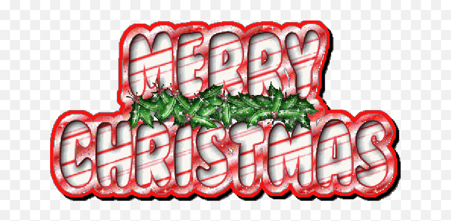 Merry Christmas - Animated Merry Christmas Banner Clipart Emoji,Christmas Banner Clipart